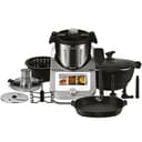 Ufesa TotalChef RK7 Robot de Cocina Inteligente Multifunción, WIFI, 30 Funciones, 4.5L, Pantalla Táctil de 7 Pulgadas, Báscula Integrada, Recetario Interactivo, Color Plata/Negro - 1