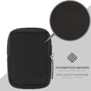 honju Bike Neopren Tasche für TomTom Rider 500/550 / 50 LE (Displayschutz, Schutz vor Kratzern & Schmutz) - schwarz - 6