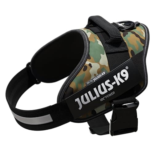Julius-K9, 16IDC-C-1, IDC Powerharness, dog harness, Size: L/1, Camouflage
