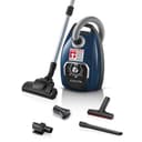 Bosch Staubsauger mit Beutel Serie 8 BGL8XPER, ideal für Allergiker, Hygiene-Filter, 10 Jahre Motorgarantie, XXL-Polsterdüse, XXL-Fugendüse, langes Kabel, Made in Germany, leise, 700 W, blau - 1