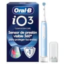 Oral-B iO 3N Cepillo de Dientes Eléctrico Azul con Mango Recargable, 1 Cabezal, 3 Modos De Cepillado Con Modo Blaqueante, Diseñado por Braun, Regalos Originales para Mujer y Hombre - 1