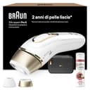 Braun Silk·expert Pro 5 Epilatore Luce Pulsata, Epilazione A Casa, Alternativa All’Epilazione Laser, Con Custodia, 2 Testine, Idea Regalo, Bianco/Oro, PL5140 e Satin Care Gel Per Depilazione Karite - 1