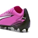Puma Men Ultra Match Mxsg Soccer Shoes, Poison Pink-Puma White-Puma Black, 43 EU - 3