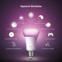Philips Hue White and Color Ambiance Lampadina Smart LED, Attacco E27, Luce Bianca o Colorata, 11W - 8
