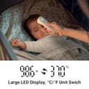 iHealth no-touch termometro della fronte, termometro a infrarossi digitale per adulti e bambini, senza contatto termometro del bambino con 3 sensori ultra-sensibili (pt3) - 7