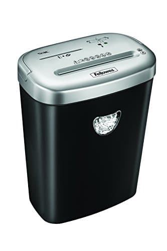 Fellowes Aktenvernichter Powershred 53C Partikelschnitt (P-4) mit CD Vernichtung, 10 Blatt, für 1 Nutzer Zuhause/Home Office