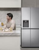 LG GSLV70PZTD - Frigorífico Americano, Nevera Americana, Inverter Linear Compressor, Door Clooning+, Puerta UltraSleek, Clasificación D, 635 L, Color Inox - 14