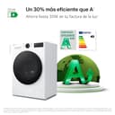 LG F2X50S8TLB - Lavadora Inteligente, 9kg, AI Direct Drive, TurboWash 360º, 1200rpm, Fondo reducido, Un 30% más eficiente que A, Serie 500, Blanca - 5