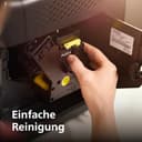 Philips 2200 Series Kaffeevollautomat - 2 Kaffeespezialitäten, Touch-Display, klassischer Milchaufschäumer, Keramikmahlwerk, Mattschwarz (EP2220/10) - 6