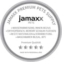jamaxx-pets® Premium Hundekissen Hundematte Canvas Waschbar Orthopädisch Memory Foam Visco-elastische Füllung, Weiches Hundebett kleine Hunde PDB1007 (grau, L 90 x B 70 x H 15 cm) - 5