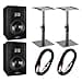 ADAM Audio Adam Audio T7V 7" Studio Monitors with Desktop Stands & Cables - 1