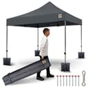 Gorilla Gazebo ® Pop Up 3x3m Heavy Duty Waterproof Commercial Grade Market Stall 4 Side Panels Leg Weights Pegs and Wheeled Carrybag - 5