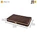 Ferplast Cuccia Ortopedica per Cani Extra Large Materassino per Cani Impermeabile e Antigraffio Cuccia Morbida Polo, 110 x 70 x h 8 CM, MARRONE - 2