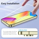 Niphabe 3 Stück Panzer Schutz Glas Kompatibel mit Google Pixel 10 Schutzfolie mit Kameraschutz, 9H Härte Hartglas, HD Displayschutz, Ultra-klar - 5