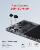 REDMAGIC 10 Pro 144Hz Cellulare Gaming, Smartphone Android 5G, 16GB RAM+512GB ROM, Snapdragon 8 Elite, 6.85" AMOLED Schermo, FHD+ Telefono Gaming, 50MP Fotocamera, 80W Caricatore, Dual-Sim Argento - 10