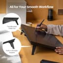 HUION KAMVAS Pro 27 4K UHD Tavoletta da disegno con schermo, penna PenTech 4.0 senza batteria con tablet grafico antiriflesso di seconda generazione, schermo multi-touch 98% Adobe RGB per artisti - 8