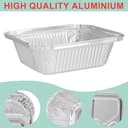 WEBROIL 62007 - Forro de Bandeja de Grasa para Parrilla Napoleon, Accesorios de Parrilla Prestige, 500 Piezas, revestimientos Desechables para Bandeja de Goteo para Prestige Pro/I/II, Prestige V, - 4