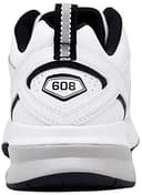New Balance Men 608V5 Trainer Shoe, White/Black/Silver, 11.5 Wide - 3