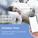 ANTELA Bombilla Inteligente LED E27 Wifi 9W Compatible Con Google Home/Alexa, Bombilla RGB(2700K-6500K) Luces Colores Regulable, Control Remoto,Control De Voz, Ahorro Energético, Paquete 2 - 7