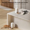 PETLIBRO Automatic Cat Feeder, Battery Operated, Smart WiFi App Control, Wireless Dry Food Auto Dispenser, Compact Design, Timed Biscuit Feeding, Easy to Use, Portion Adjustable (White, 2L) - 7