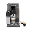 De'Longhi Dinamica Plus Perfetto ECAM370.95.T, Macchina Automatica per Caffè in Chicchi, 1450 W, Sistema LatteCrema per Cappuccini Automatici, 1.8 L, Colore Titanium - 1