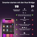 Philips Hue White Ambiance E14 LED Lampen Doppelpack (470 lm), dimmbare LED Leuchtmittel für das Hue Lichtsystem mit warm- bis kühlweißem Licht, smarte Lichtsteuerung über Sprache und App, 2er Pack - 10