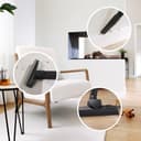 Bosch - Aspirador con Bolsa, Serie 4, Volumen XL de Bolsa de Polvo, Boquilla para Ranuras y tapicería, Blanco, BGB41WH1 - 6