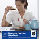 Samsung Lavatrice Front Slim WW80FG3M05AW/ET, 8 Kg, Display LED, Vapore Igienizzante, Carica Frontale, Corpo: Bianco, Oblò e Display: Nero, 59,5l x 85h x 48p cm - 4