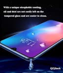 QZJinch 3+3 Piezas,Protector Pantalla para Asus Rog Phone 8 Pro,Cristal templado Antiarañazos，Bordes curvos 2.5D，Dureza 9H,Ultra Transparente,Anticaída,Antihuellas,Sin Burbujas - 7