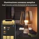 Philips Hue White Lampadina Smart LED, Attacco E27, 9 W, Luce Bianca, Dimmerabile, Controllo con Bluetooth e Hue App, Funziona con Alexa, Google Assistant e Apple HomeKit - 5