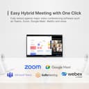 NearHub Board S65 Smart Whiteboard 4K Multi-Touch 8GB+128GB, trabajo híbrido con cámara/micrófono/altavoz, lienzo de colaboración, colaborar y almacenamiento en la nube, con soporte de pared - 5