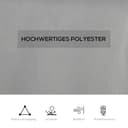 Outsunny 4 Seitenteile für 3x4 m Pavillon mit Haken Seitenwände für Gartenpavillon Partyzelt Polyester Hellgrau 352 x 205 cm - 7