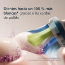 Philips Sonicare C3 Premium Plaque Defence, cabezales de cepillo dental de repuesto originales, negro, paquete de 2, HX9042/88 - 3