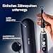 Oral-B iO Series 9 Electric Toothbrush, Includes 3 Replacement Toothbrush Heads, Charging Travel Case, Quick Charging Station, 7 Modes for Dental Care, Electric Toothbrush, Designed by Braun, Black - 3