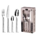 Amefa Karma Cutlery Set, Stainless Steel, Stainless Steel, 13,7 x 7 x 26 cm - 24 piezas - 1