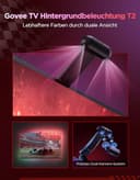 Govee Envisual T2 - Retroilluminazione per TV e PC da 55 a 65 pollici, TV LED WiFi RGBIC, compatibile con Alexa e Google Assistant per la decorazione - 2