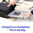 Bluetooth Nummernblock, Kabelloser Ziffernblock mit 22 Tasten（inkl-11 Multifunktionstasten） Leiser Numpad für Laptop/Desktop/MacBook/iPhone/iPad/Surface Pro(Windows/macOS/iOS/Android) – 10m Reichweite - 7