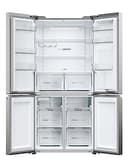 Haier Multi Door Kühl-Gefrierkombination I CUBE 90 SERIE 5 HCR5919EHMP I 4-türiger Kühlschrank mit Gefrierfach, XXL-Fassungsvermögen I 525L, No Frost I Wasserspender & Eiswürfelbereiter - 5