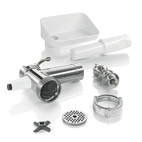 Bosch - Accesorio Picadora de Carne para Robot de Cocina MUM5, Fácil de Limpiar, Blanco, MUZ5FW1