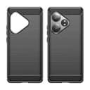 Vavies Case for Realme GT 6/for Realme GT 6T/for Realme GT Neo6/for Realme GT Neo6 SE Carbon Fiber Case Slim Soft TPU Case Shock-Absorption Protective Shockproof Phone Cover for Realme GT 6 Black - 6