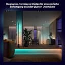 Philips Hue White & Color Ambiance Gradient Lightstrip Erweiterung (1 m), dimmbarer LED Streifen für das Hue Lichtsystem mit 16 Mio. Farben, Farbverläufen, smarte Lichtsteuerung über Sprache oder App - 5