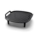 Philips Airfryer Kit Grill XXL, piastra antiaderente, cottura a doppio strato, con 6 spiedini, lavabile in lavastoviglie, app per ricette, nero (HD9959/00) - 2