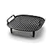 Philips Airfryer Kit Grill XXL, piastra antiaderente, cottura a doppio strato, con 6 spiedini, lavabile in lavastoviglie, app per ricette, nero (HD9959/00) - 2