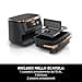 Ninja Foodi FlexDrawer, Friggitrice ad Aria, Doppia Zona, Separatore Rimovibile, Cassetto da 10.4L, 7 in 1, Componenti Antiaderenti Lavabili in Lavastoviglie, Nero/Rame, AF500EUCP - 2