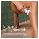 Braun Silk-épil 9, Epilierer Damen / Haarentferner für langanhaltende Haarentfernung, Ladyshaver, Facespa Gesichtshaarentferner, Rasieraufsatz, Trimmeraufsatz, 9-341, Weiß/Silber - 3