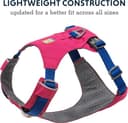 RUFFWEAR Hi & Light Dog Harness, Small Reflective Y-Shaped, Lightweight & Padded No Pull, Quick Release & 2 Lead Attachments, Size S, Alpenglow Pink - 4