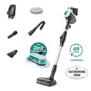 Bosch Unlimited 7 Aqua BCS71HYGGB Cordless Vacuum cleaner with additional 2in1 Vacuum and Mop head, Flex Tube, Interchangeable 18 V Battery, 40 minutes run time - White - 13
