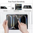 ProCase 2pcs Protectores para iPad Pro 13" M5/M4 2025/2024/ iPad Air 13" M3 M2, Mica Protectora de Pantalla Vidrio Templado Antichoque 9 H Alta Definición - 4