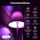 Linkind Matter Smart RGBTW Bombilla, WiFi LED E27, Bombilla Multicolor RGB/RGBTW 1800K-6500K, Compatible con Alexa Google Home, 9W equivalente a 60W, paquete de 4 - 5