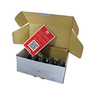 Engineered Now Poggiatesta per sedia classica Herman Miller Aeron (rotelle, set da 5, nero) - 5